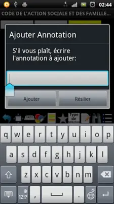 Lois et Règlements Français GRATUIT android App screenshot 2